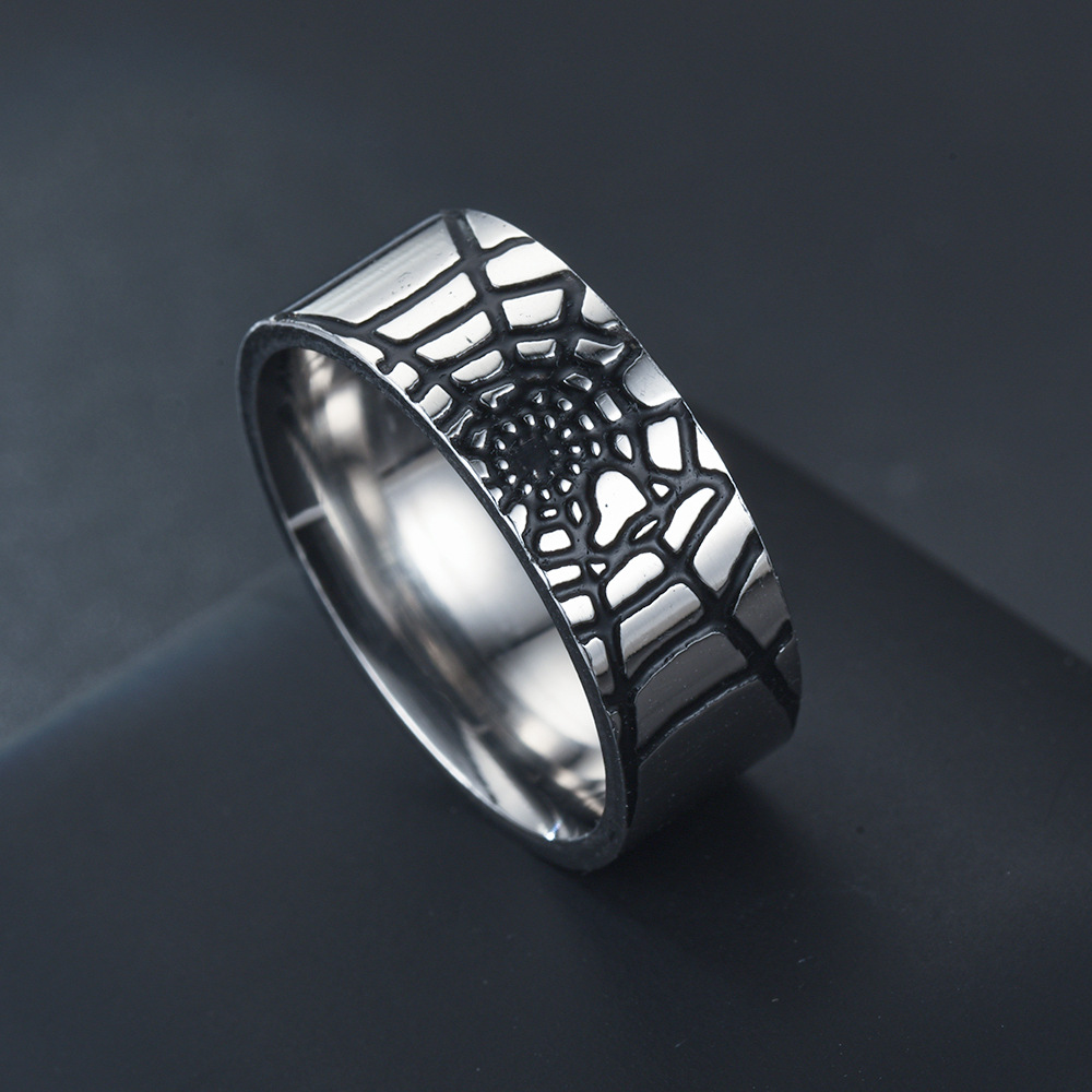 Initial Ring Custom - Простое кольцо из нержавеющей стали с