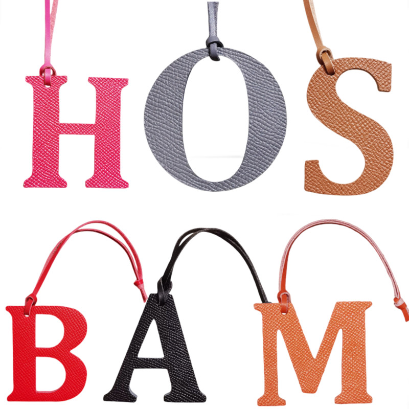 Monogram Keychain Leather - Оптовая продажа, Роскошная подвеска из натуральной