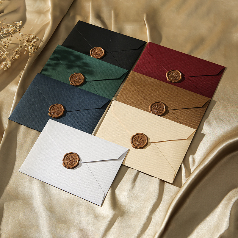 Wax Seal Letter Kit - 10 комплектов поздравительных открыток 16x11 см