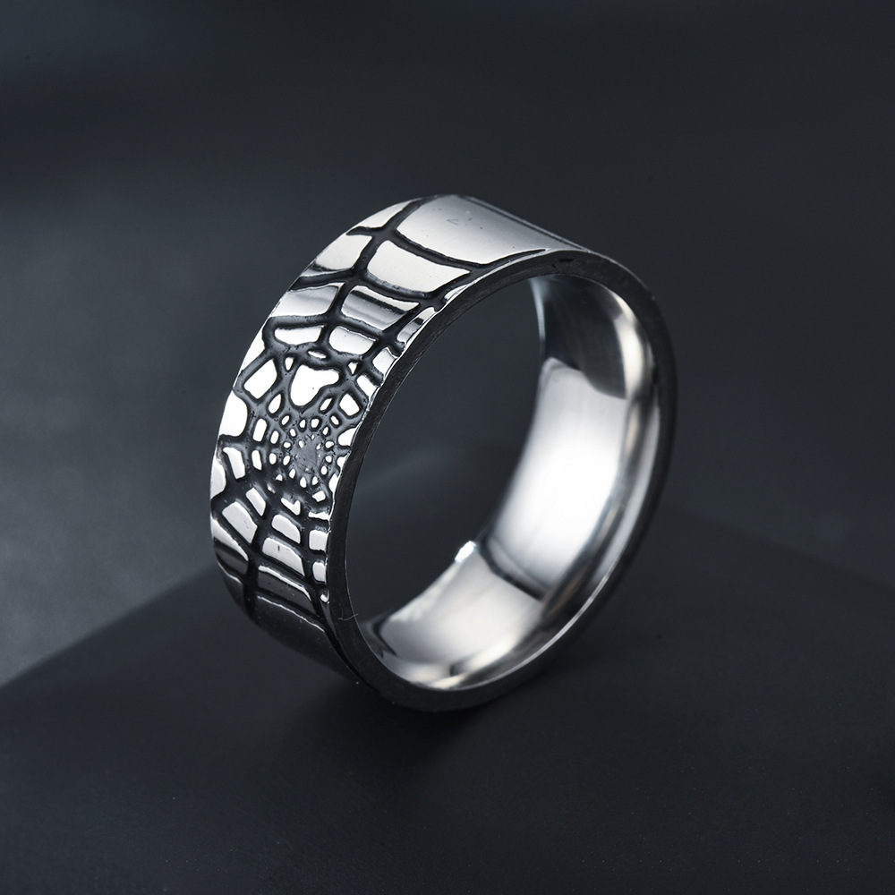 Простое кольцо из нержавеющей  – обзор и цена Initial Ring Custom