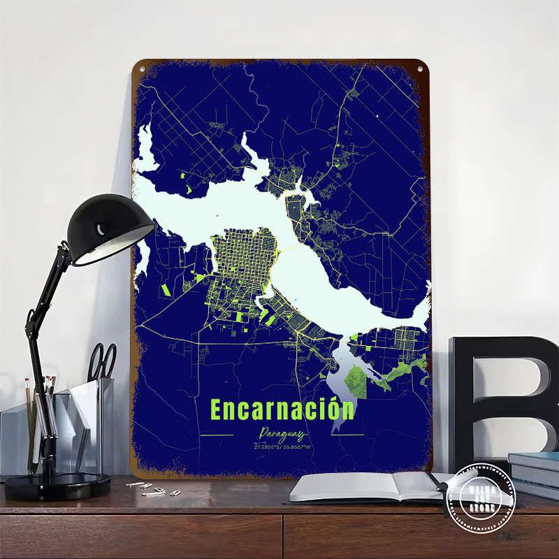 Декоративные элементы для дома – обзор и цена Custom Map Poster