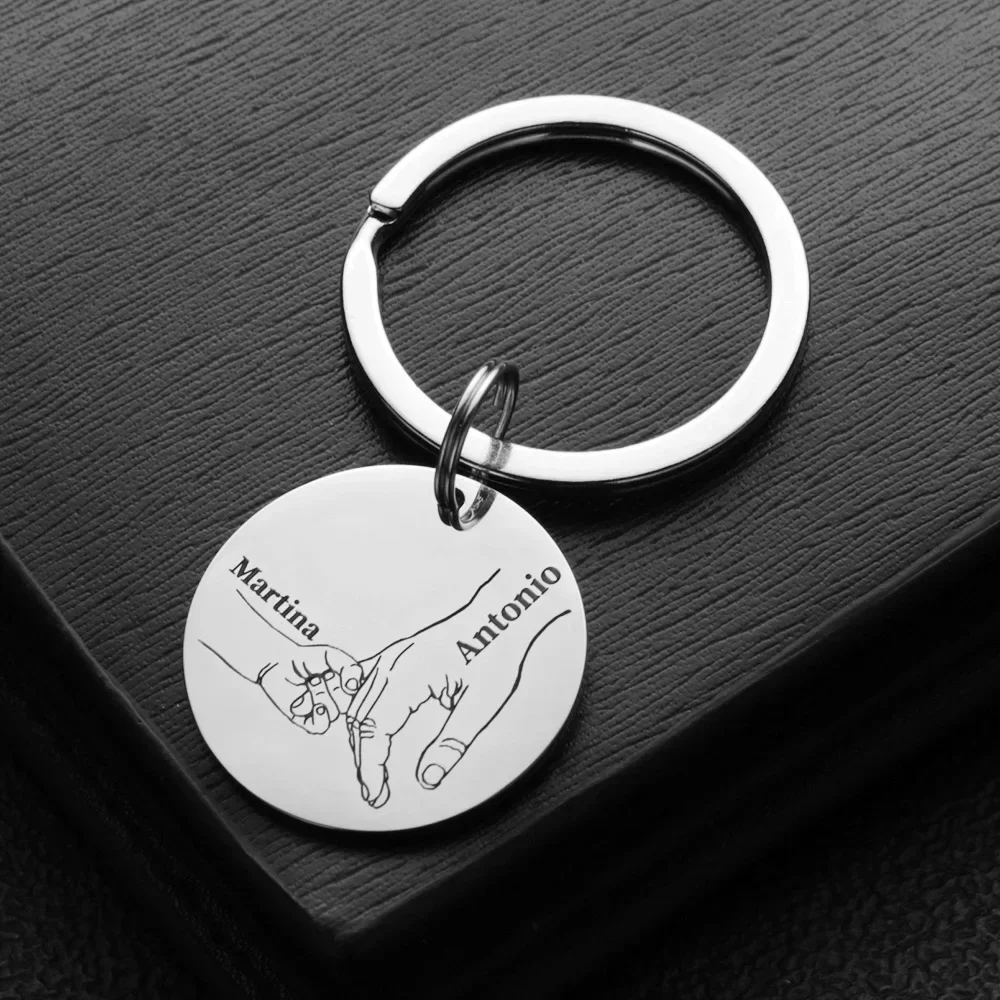 Персонализированный брелок, ин – обзор и цена Initial Ring Custom