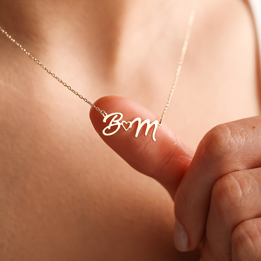 Ожерелья с именем на заказ для – обзор и цена Name Necklace Custom