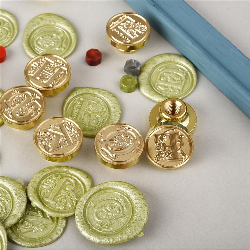 Винтажный сургучный штамп A-Z, – обзор и цена Wax Seal Letter Kit